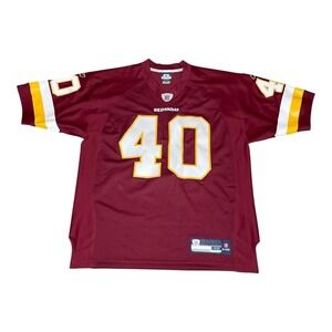 Vintage Washington Redskins Football Jersey Mens 48 NFL Reebok Authentic DEVINE